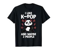 Me gusta K. Pop y tal vez 3 personas Panda Teens Panda Kpop Quote Camiseta
