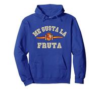 Me Gusta La Fruta sánchez Bandera España política Graciosa Sudadera con Capucha, Unisex para Adultos, Azul Real, M