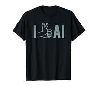 Me gusta la IA, Inteligencia Artificial con Pulgares Arriba Camiseta