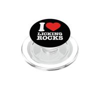 Me Gusta lamer Rocas Coleccionista Rockhounding Geólogo PopSockets PopGrip para MagSafe
