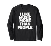 Me Gusta más la música Que la Gente Manga Larga