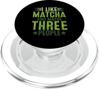 Me Gusta Matcha Green Tea Lover ICES Matcha Latte PopSockets PopGrip para MagSafe