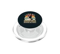 Me Gusta mi Border Collie y Tal Vez como 3 Personas Perros Amante PopSockets PopGrip para MagSafe