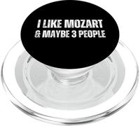 Me Gusta Mozart & Tal Vez 3 Personas Música clásica Divertida PopSockets PopGrip para MagSafe