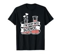 Me gusta mucho la ciencia Química Nerd Geek Amor Humor Camiseta