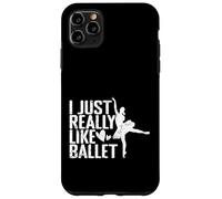 Me gusta mucho la pasión de la danza del ballet Carcasa para iPhone 11 Pro Max