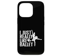 Me gusta mucho la pasión de la danza del ballet Carcasa para iPhone 13 Pro