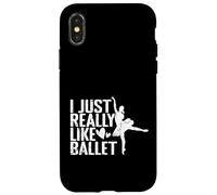 Me gusta mucho la pasión de la danza del ballet Carcasa para iPhone X/XS