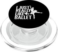 Me gusta mucho la pasión de la danza del ballet PopSockets PopGrip para MagSafe