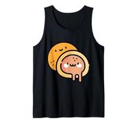Me Gusta Mucho Mochi Sweet New Year Postre Camiseta sin Mangas