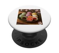 Me Gusta Mucho Mochi Sweet New Year Postre PopSockets PopGrip Adhesivo