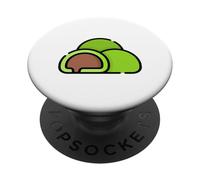 Me Gusta Mucho Mochi Sweet New Year Postre PopSockets PopGrip Adhesivo