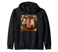 Me Gusta Mucho Mochi Sweet New Year Postre Sudadera con Capucha