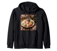 Me Gusta Mucho Mochi Sweet New Year Postre Sudadera con Capucha