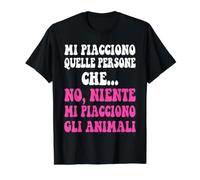 Me Gusta Que Las Personas Que no, no me Gustan Camiseta gráfica económica, Hombre, Negro, L