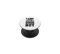 Me Gusta Que me llamen un Buen Chico Cita sarcástica PopSockets PopGrip Adhesivo