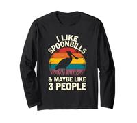 Me gusta Spoonbill y tal vez 3 personas Manga Larga