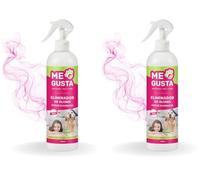 ME GUSTA Spray eliminador de olores | Neutraliza Malos Olores | Fragancia Agradable a Talco | Limpieza e Higiene Duradera | 500ml (Paquete de 2)