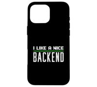 Me gusta un buen backend informática Carcasa para iPhone 16 Pro Max