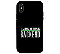 Me gusta un buen backend informática Carcasa para iPhone X/XS