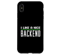 Me gusta un buen backend informática Carcasa para iPhone XS Max