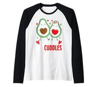 Me gustan algunos abrazos de Avo Camiseta Manga Raglan