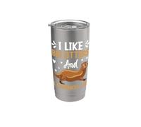 Me gustan las nutrias grandes y no puedo mentir Vaso térmico de acero inoxidable de doble pared