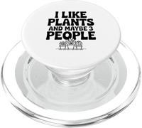 Me Gustan Las Plantas y Tal Vez 3 Personas Amante de Las Plantas Divertidas PopSockets PopGrip para MagSafe