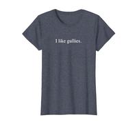 Me Gustan los barrancos Camiseta, Mujer, Azul Jaspeado, 3XL