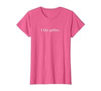 Me Gustan los barrancos Camiseta, Mujer, Rosa Jaspeado, XL