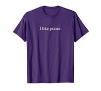 Me Gustan los Duendes Camiseta, Hombre, Morado, 3XL