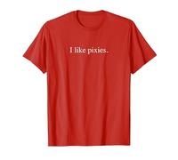 Me Gustan los Duendes Camiseta, Hombre, Rojo, 3XL