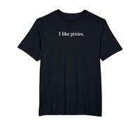 Me Gustan los Duendes Camiseta, Hombre Tallas Grandes, Negro, 3X Alto