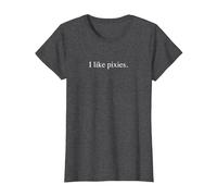 Me Gustan los Duendes Camiseta, Mujer, Jaspeado Oscuro, 3XL