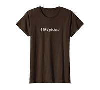 Me Gustan los Duendes Camiseta, Mujer, Marrón, 3XL