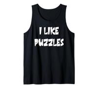 Me Gustan los Rompecabezas Camiseta sin Mangas