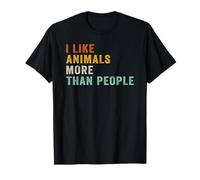 Me gustan más los animales que las personas Camiseta