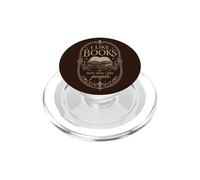 Me Gustan más los Libros Que la Gente Amante de los Libros Lector Humor PopSockets PopGrip para MagSafe