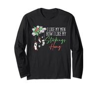Me Gustan mis Hombres, cómo me Gustan mis Medias colgadas, Divertida Navidad Manga Larga