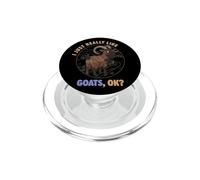 Me Gustan Mucho Las Cabras Ok Animal de Granja Lindo Kiko Goat PopSockets PopGrip para MagSafe