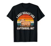 Me Gustan Mucho los capibaras, Divertidos capibaras, roedores, capibaras, niños Camiseta