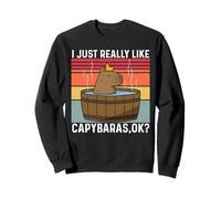 Me gustan mucho los capibaras Niños Niña Niños Mujeres Capibara Sudadera