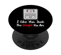 Me Gustas Solo por el Peso Que Tienes PopSockets PopGrip Adhesivo