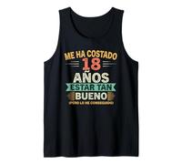 Me Ha Costado 18 Años Estar Tan Bueno 18 Cumpleaños Camiseta sin Mangas