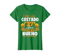 Me ha costado 37 años Estar Tan Bueno - Cumpleaños Camiseta, Mujer, Verde Kelly, 3XL