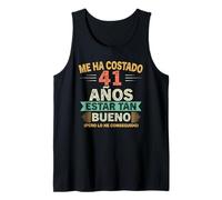 Me Ha Costado 41 Años Estar Tan Bueno 41 Cumpleaños Camiseta sin Mangas