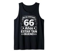 Me Ha Costado 66 Años Estar Tan Bueno 66 Cumpleaños Camiseta sin Mangas
