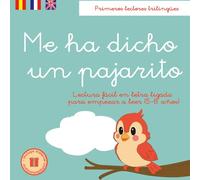 Me ha dicho un pajarito: Lectura fácil en letra ligada para empezar a leer (5-8 años)