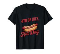Me hace querer un perro caliente muy malo 4 de julio Camiseta