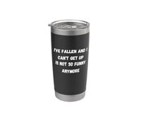 Me he caído y no puedo levantarme. Ya no es tan gracioso. Vaso térmico de acero inoxidable de doble pared